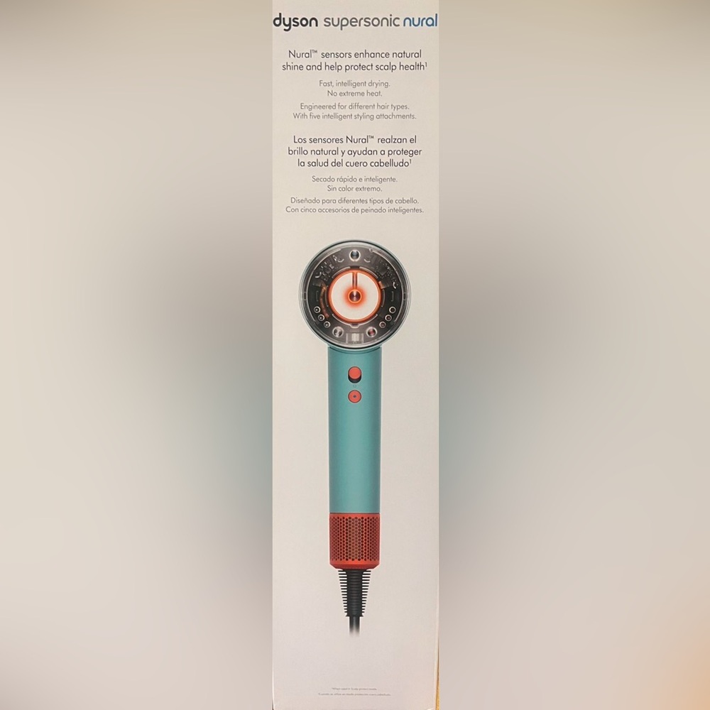 New, sealed in the box Supersonic  Nural Hair Dryer .